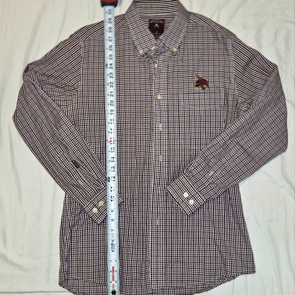 Texas State University Long Sleeve Button-up